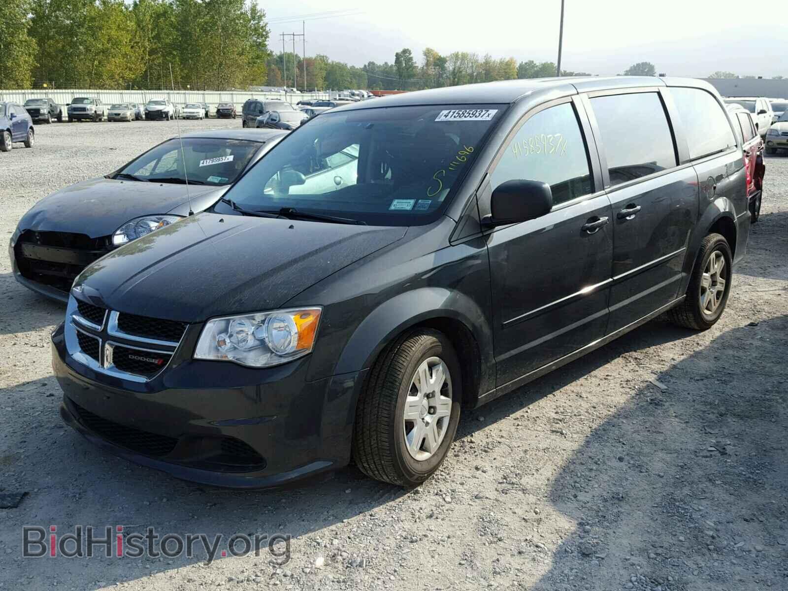 2012 DODGE CARAVAN - VIN: 2C4RDGBG3CR281493 - Фото 2
