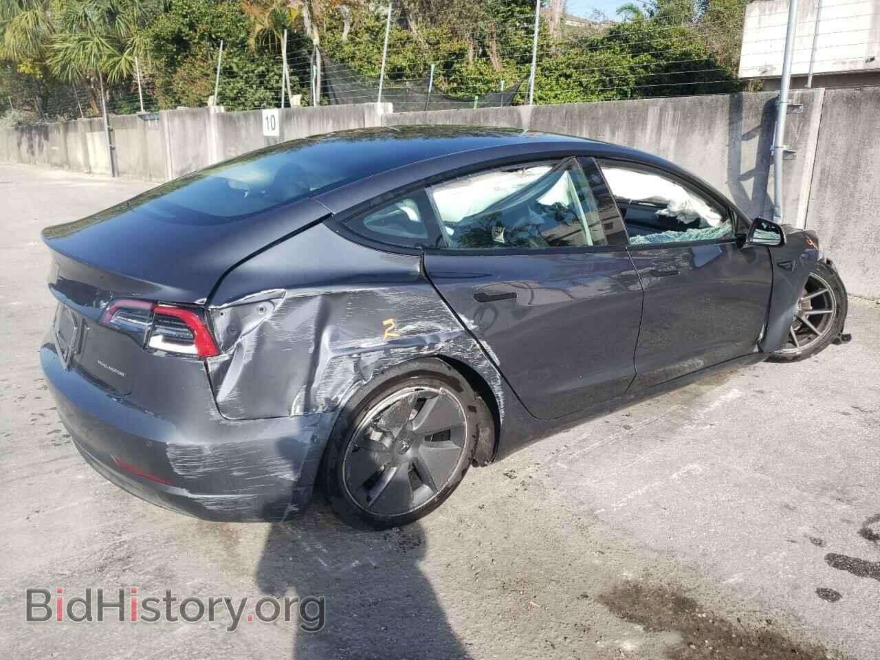 2022 TESLA MODEL 3 - VIN: 5YJ3E1EB0NF289937 - Photo 3