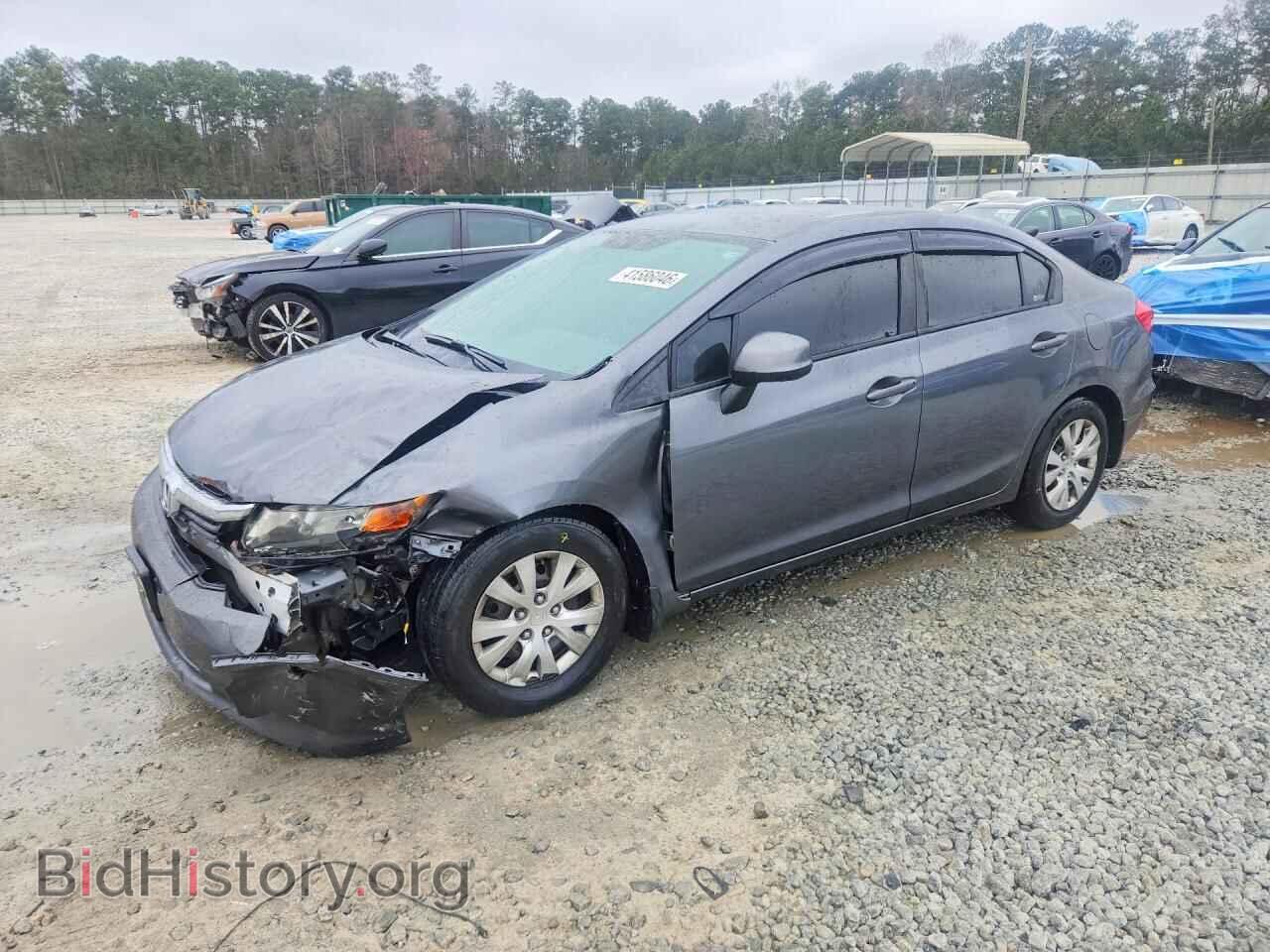 Photo 19XFB2F57CE003539 - HONDA CIVIC 2012