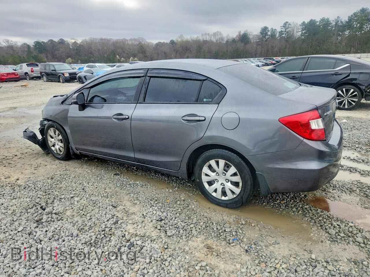 2012 HONDA CIVIC - VIN: 19XFB2F57CE003539 - Фото 2