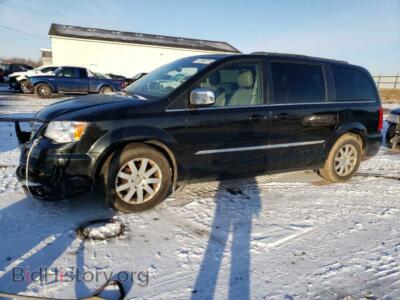 2011 Chrysler MINIVAN Town & COU, черный — VIN 2A4RR8DG8BR612596, Copart