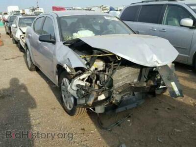 2011 Dodge AVENGER, silver — VIN 1B3BD4FB2BN608851, Copart