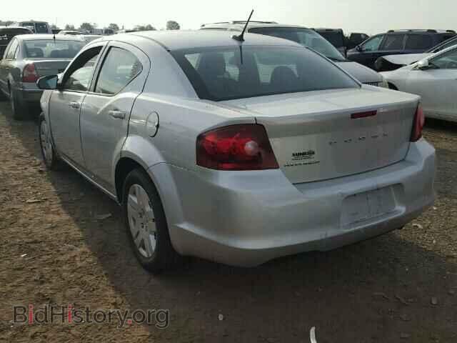 2011 DODGE AVENGER - VIN: 1B3BD4FB2BN608851 - Фото 3