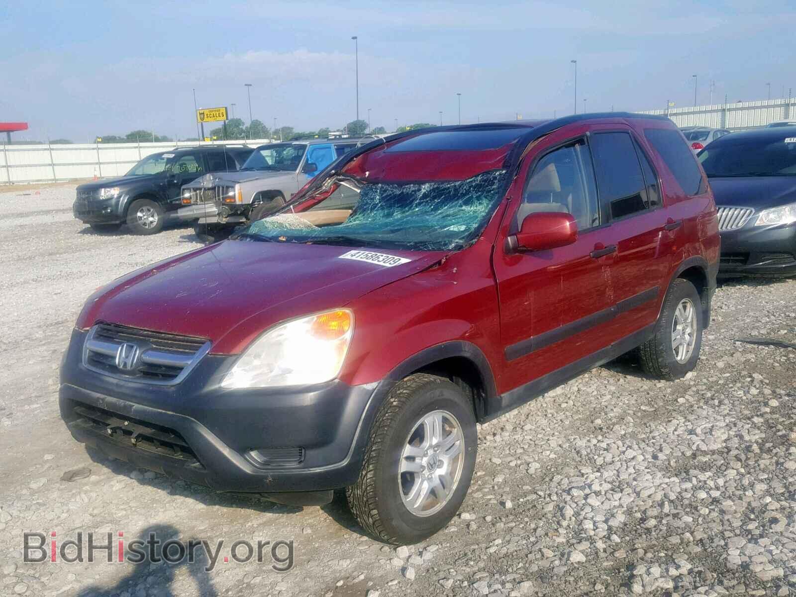2002 HONDA CR-V EX - VIN: JHLRD78872C068749 - Фото 2
