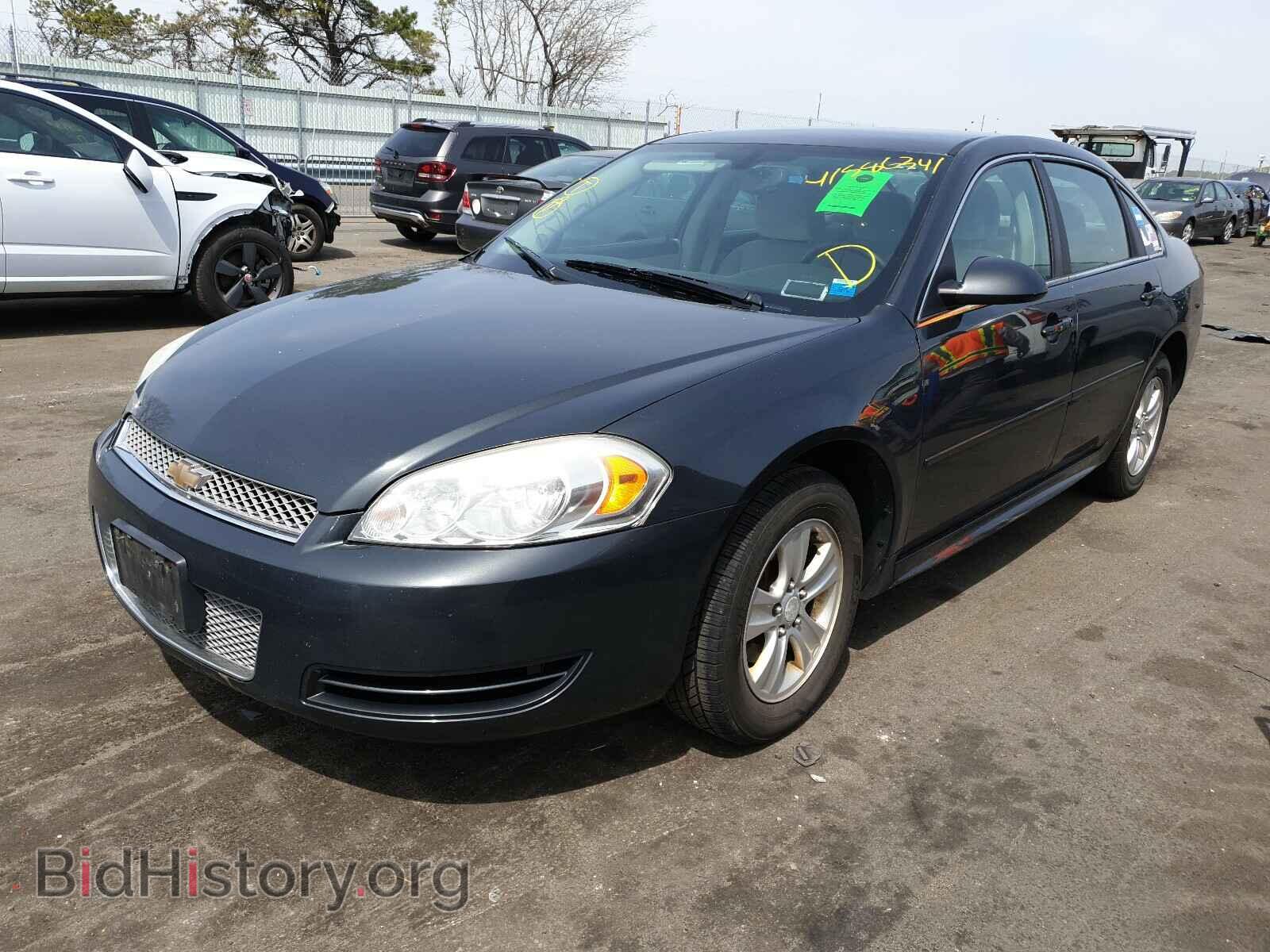 2014 CHEVROLET IMPALA - VIN: 2G1WA5E30E1102572 - Фото 2