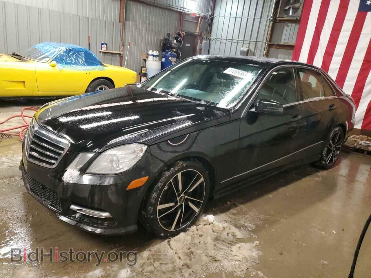 Photo WDDHF8JB4DA740253 - MERCEDES-BENZ E-CLASS 2013