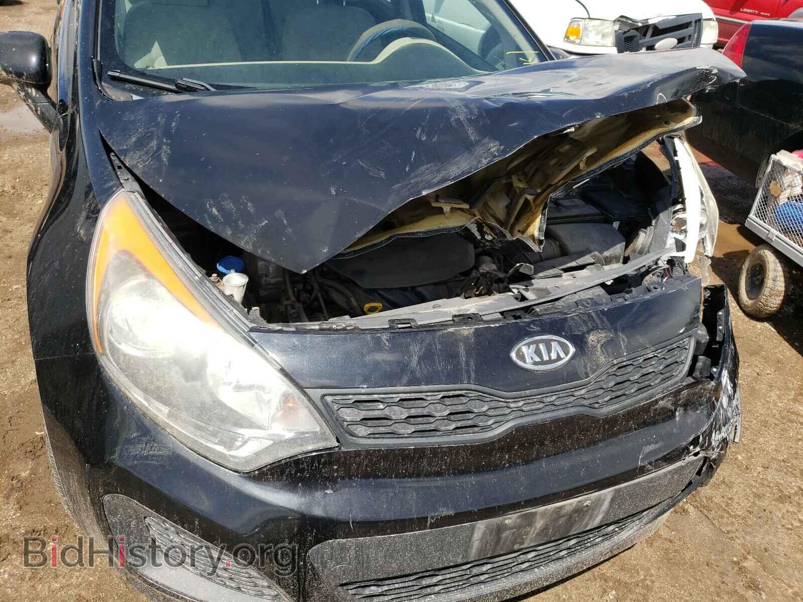 2012 KIA RIO - VIN: KNADM5A33C6040177 - Фото 9