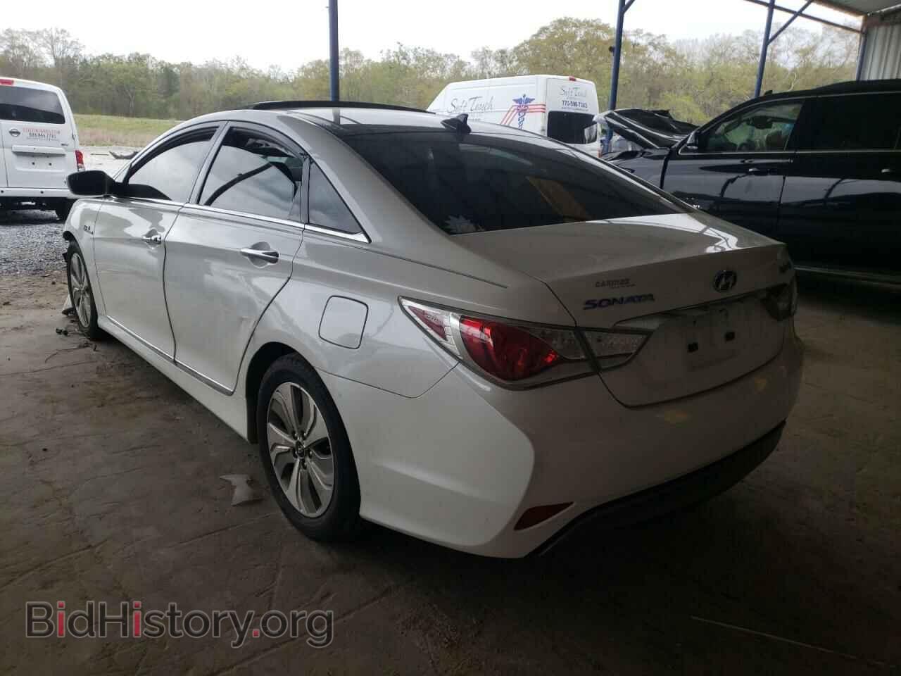 2014 HYUNDAI SONATA - VIN: KMHEC4A41EA105567 - Фото 3