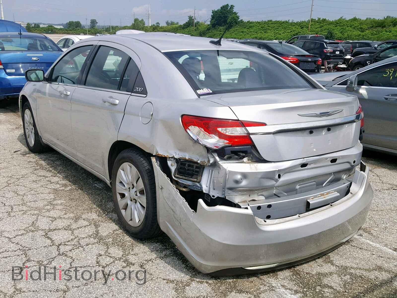 2012 CHRYSLER 200 - VIN: 1C3CCBAB6CN318944 - Фото 3