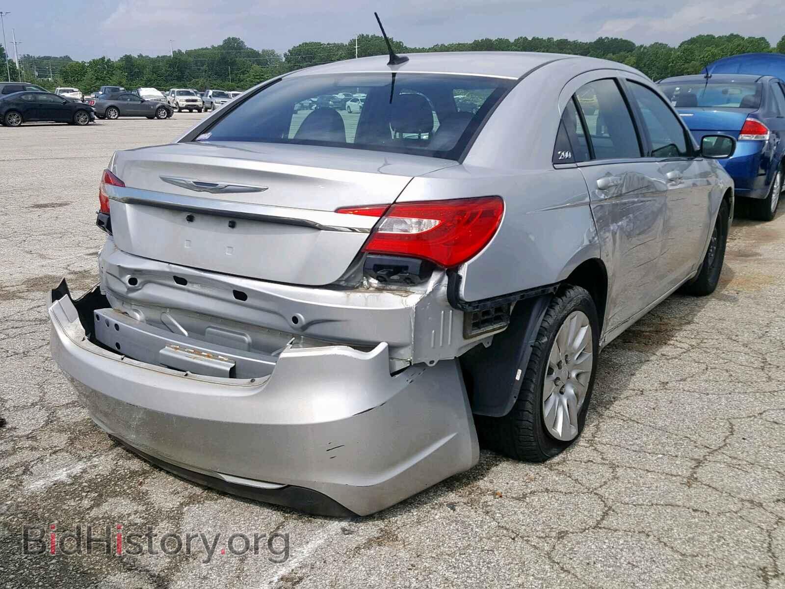2012 CHRYSLER 200 - VIN: 1C3CCBAB6CN318944 - Фото 4