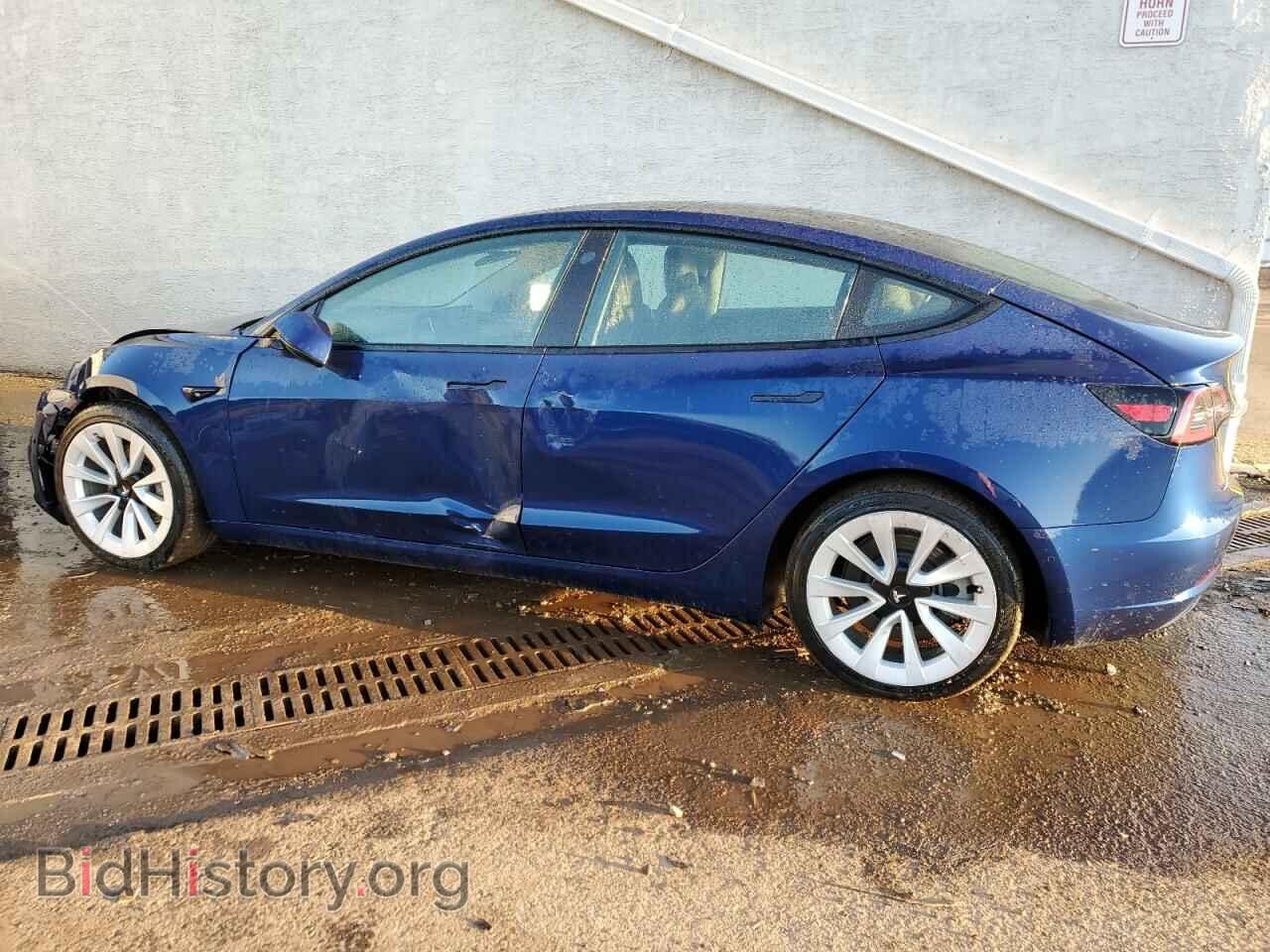 2022 TESLA MODEL 3 - VIN: 5YJ3E1EB7NF185624 - Фото 2
