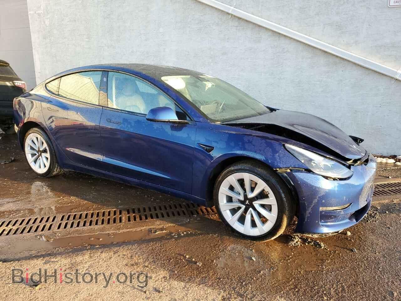2022 TESLA MODEL 3 - VIN: 5YJ3E1EB7NF185624 - Фото 4