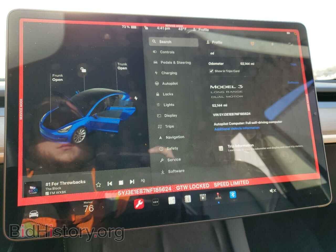 2022 TESLA MODEL 3 - VIN: 5YJ3E1EB7NF185624 - Фото 9