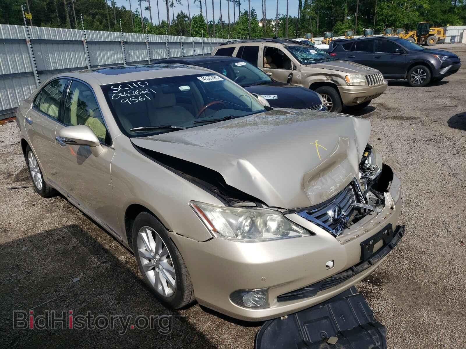 Photo JTHBK1EG3C2499561 - LEXUS ES350 2012