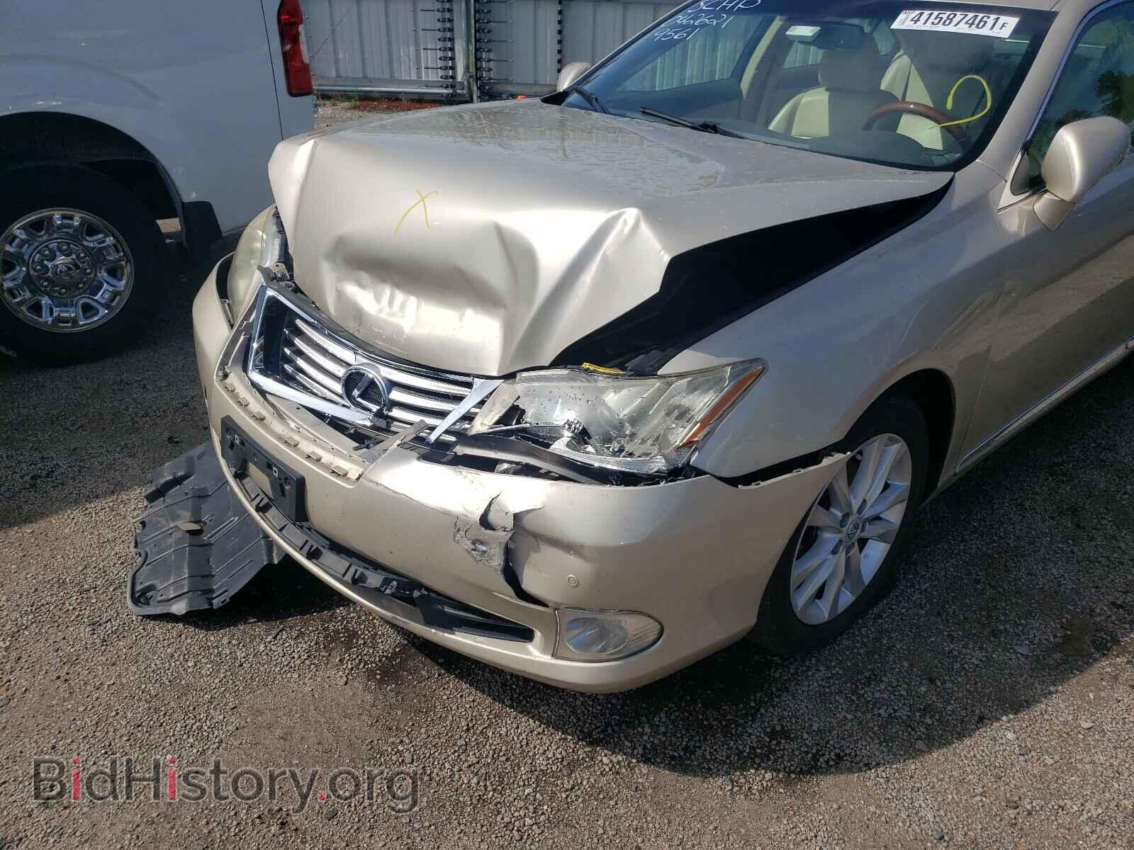 2012 LEXUS ES350 - VIN: JTHBK1EG3C2499561 - Фото 9
