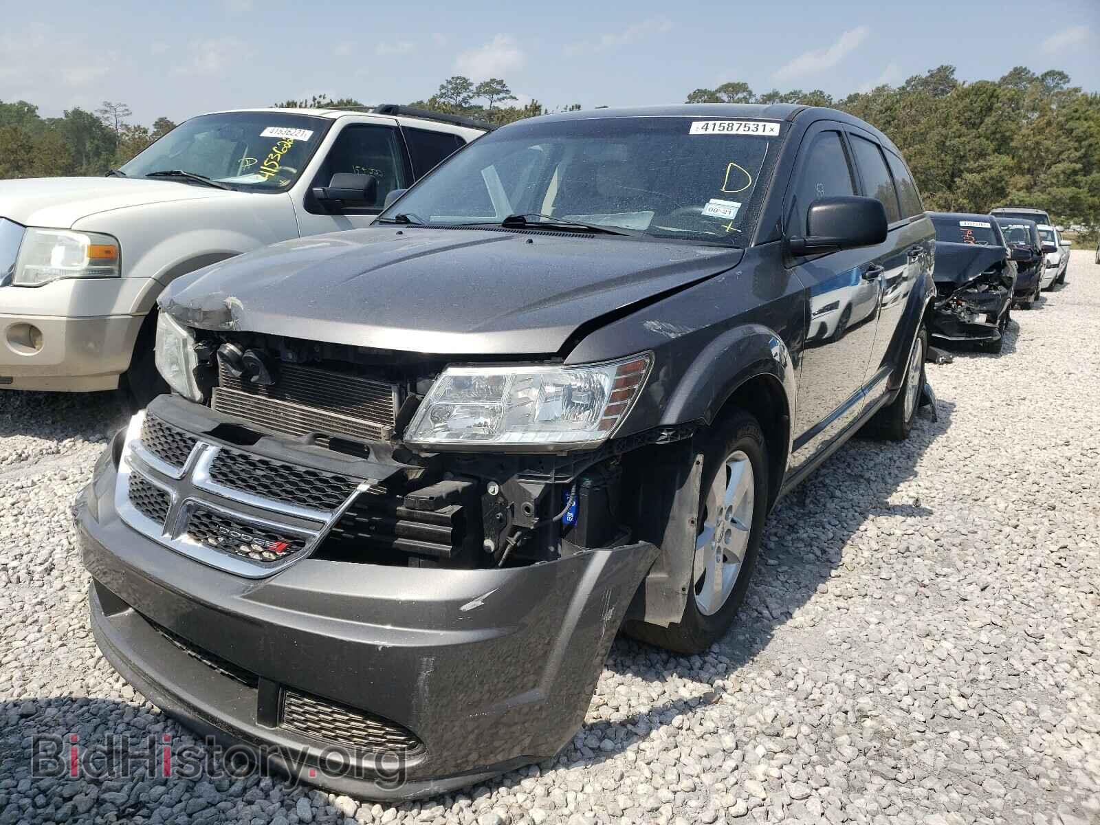 2013 DODGE JOURNEY - VIN: 3C4PDCAB2DT595138 - Фото 2