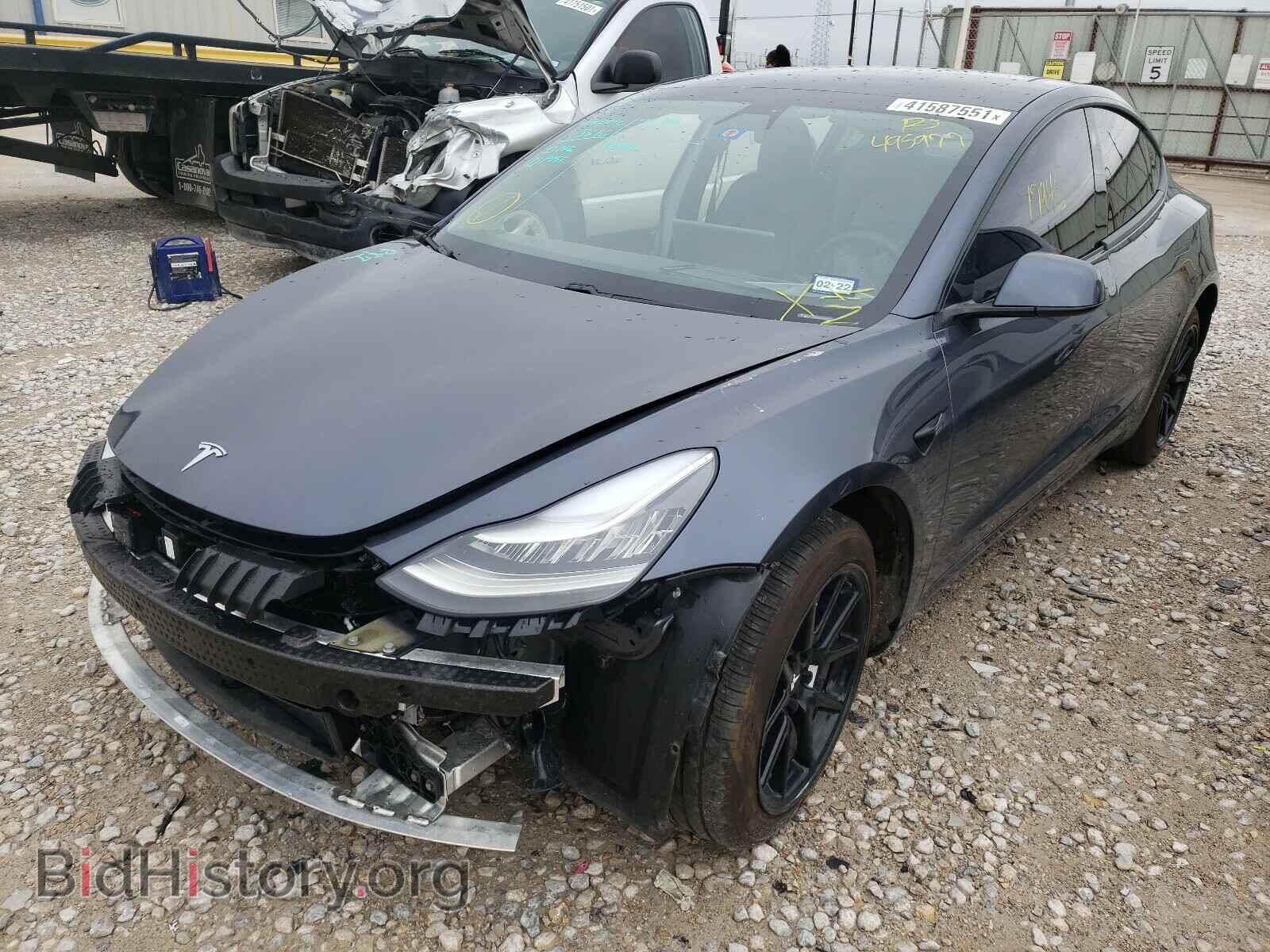 2020 TESLA MODEL 3 - VIN: 5YJ3E1EA6LF495977 - Фото 2