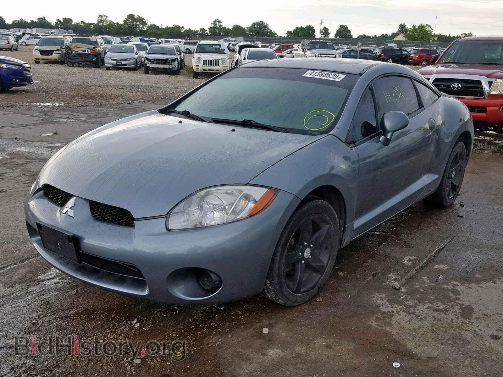 2007 MITSUBISHI ECLIPSE - VIN: 4A3AK24F77E007420 - Фото 2