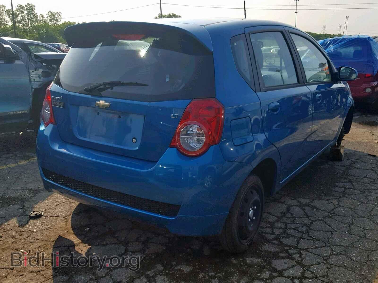 2009 CHEVROLET AVEO - VIN: KL1TG66E89B608050 - Фото 4