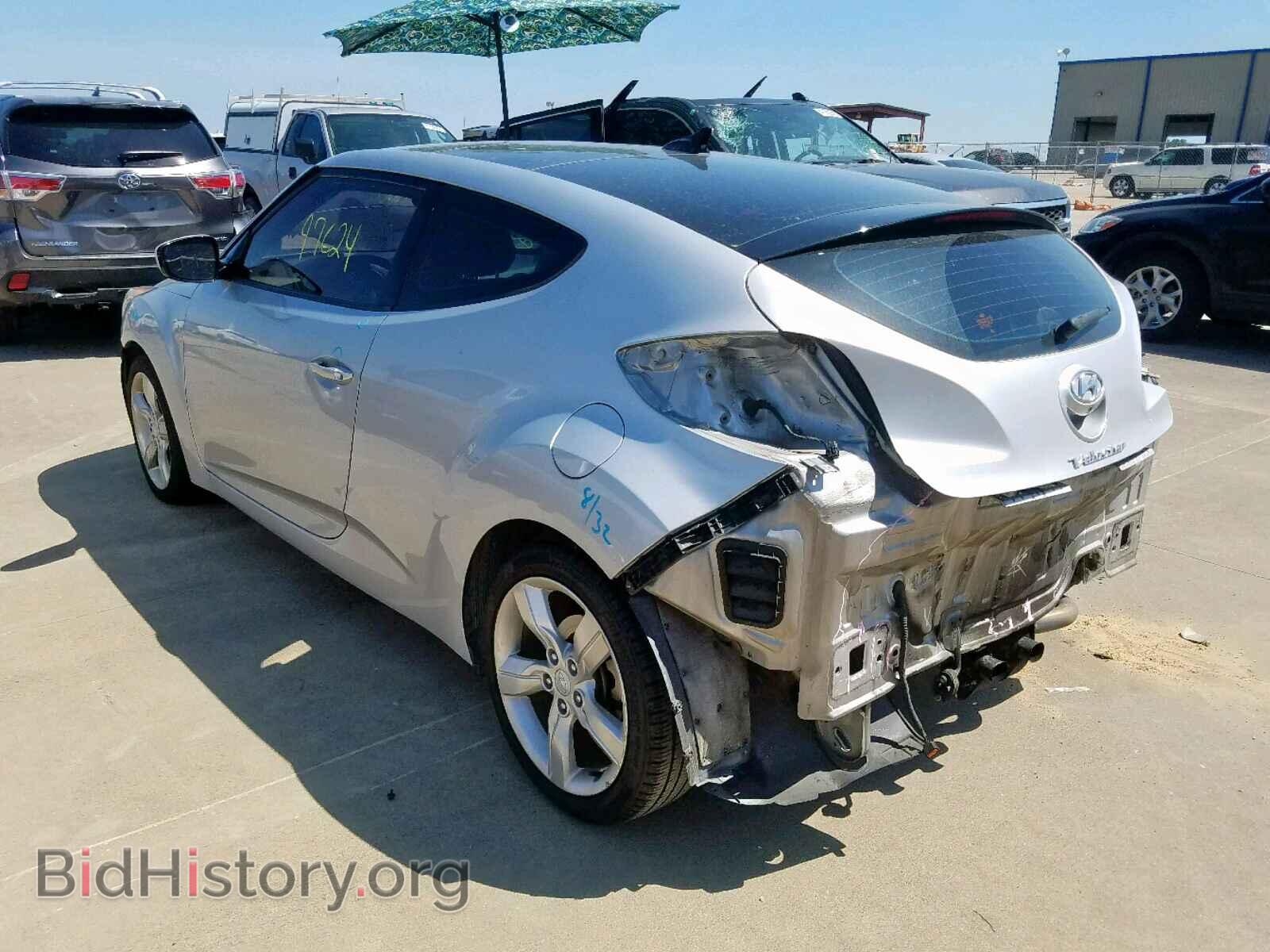 2014 HYUNDAI VELOSTER - VIN: KMHTC6AD2EU188475 - Фото 3