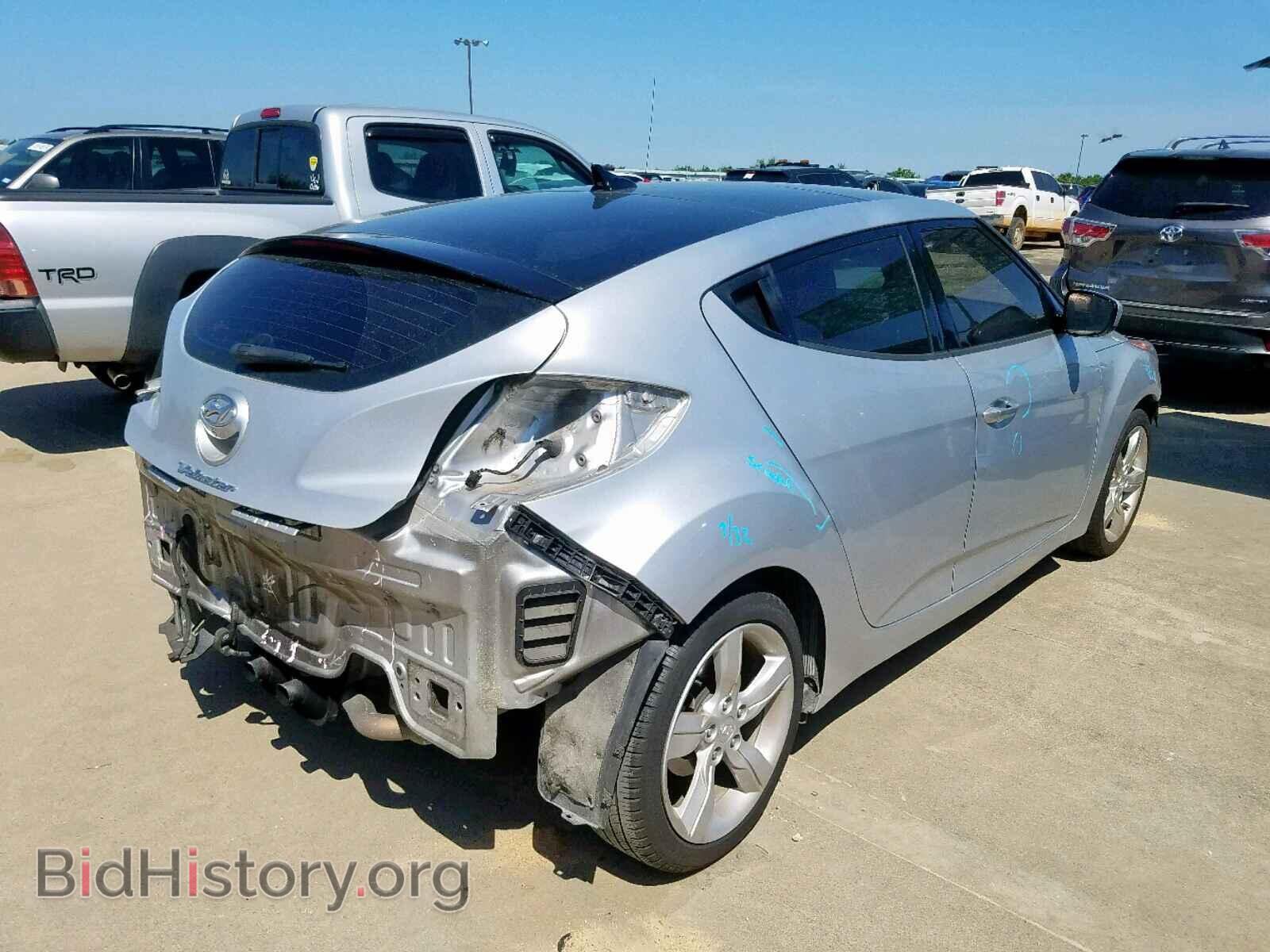 2014 HYUNDAI VELOSTER - VIN: KMHTC6AD2EU188475 - Фото 4