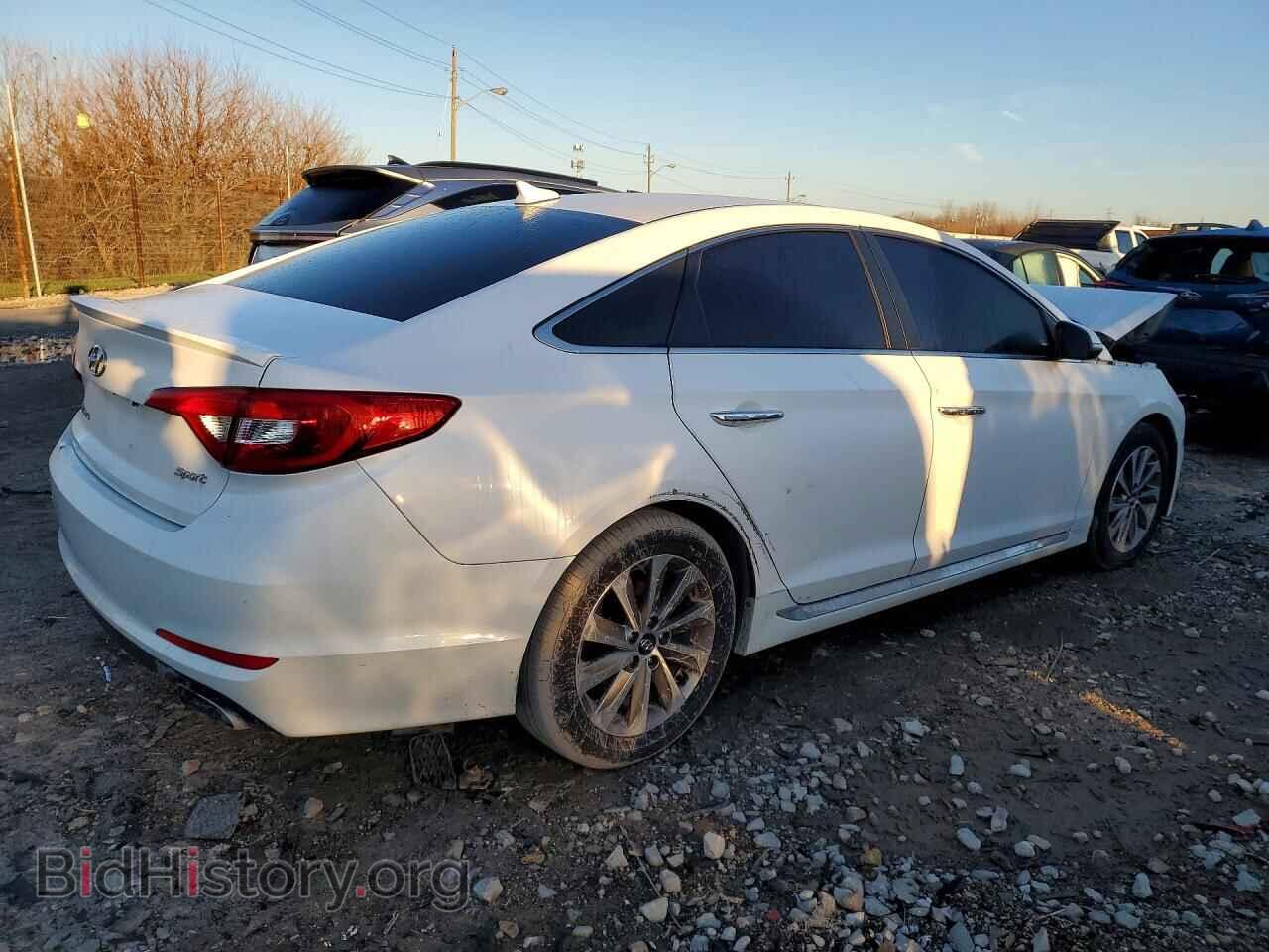 2017 HYUNDAI SONATA - VIN: 5NPE34AF2HH554209 - Фото 3