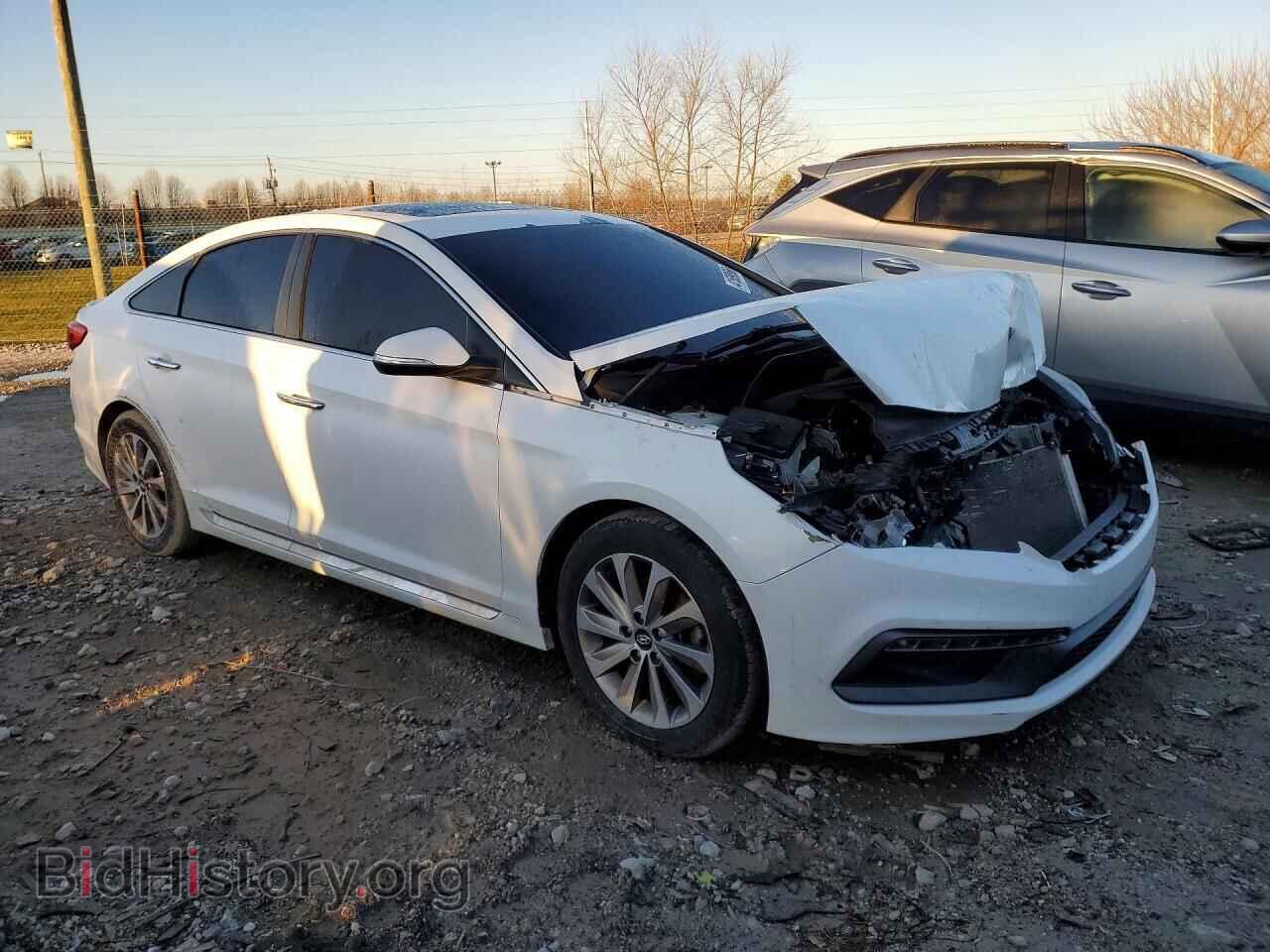 2017 HYUNDAI SONATA - VIN: 5NPE34AF2HH554209 - Фото 4