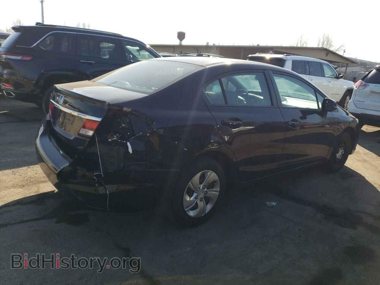 2013 HONDA CIVIC - VIN: 19XFB2F50DE240276 - Фото 3