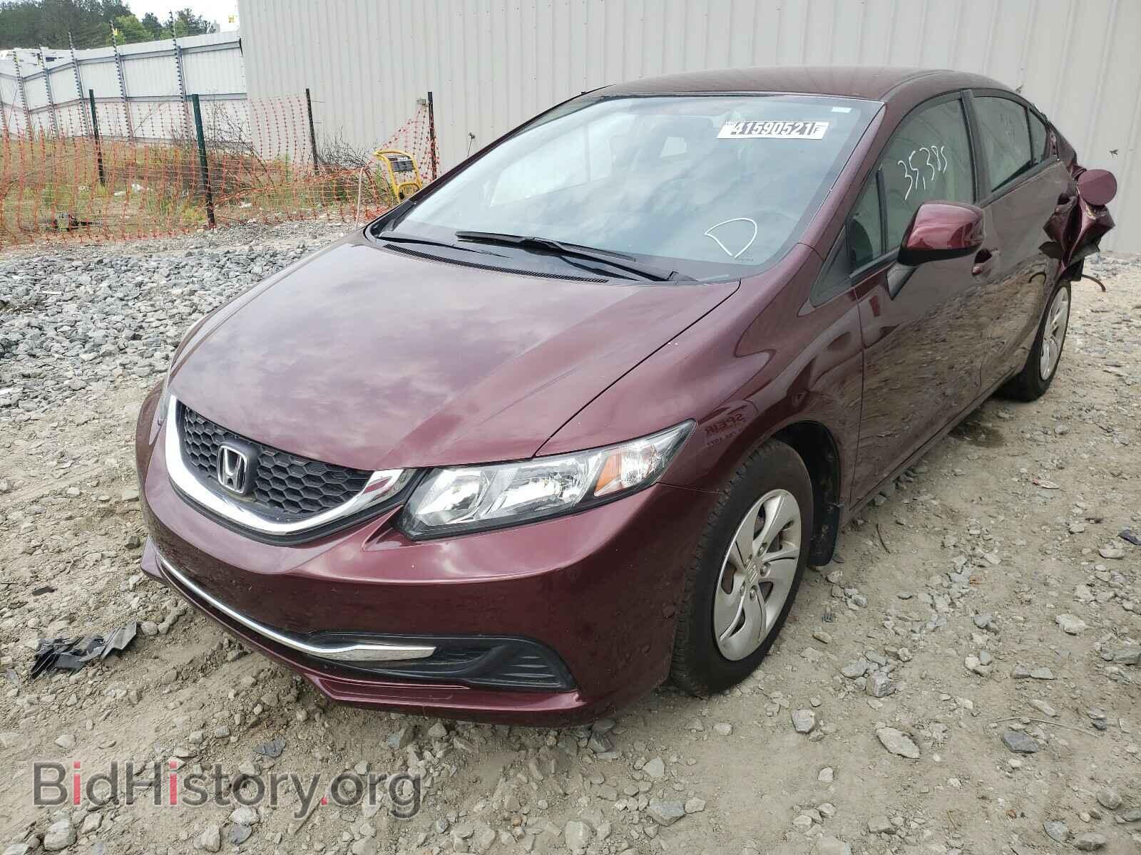 2013 HONDA CIVIC - VIN: 19XFB2F57DE071759 - Фото 2