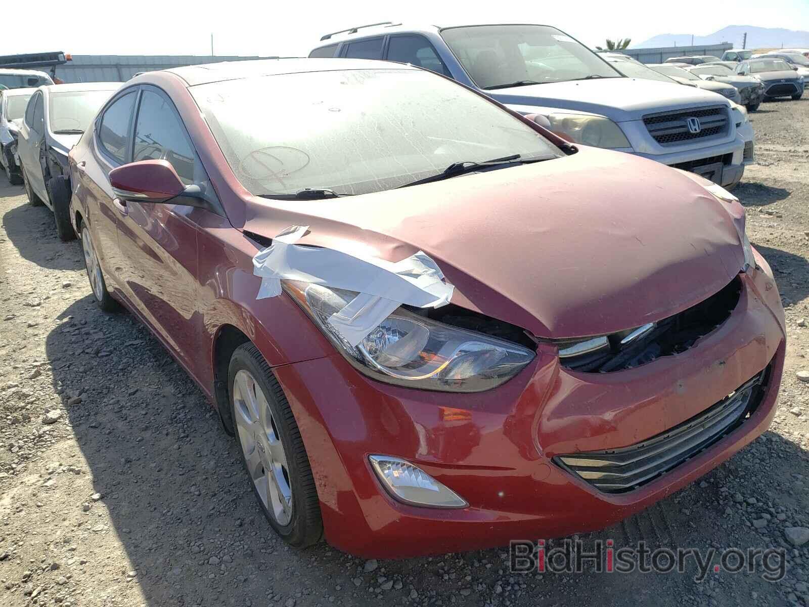 Photo KMHDH4AE7DU520783 - HYUNDAI ELANTRA 2013