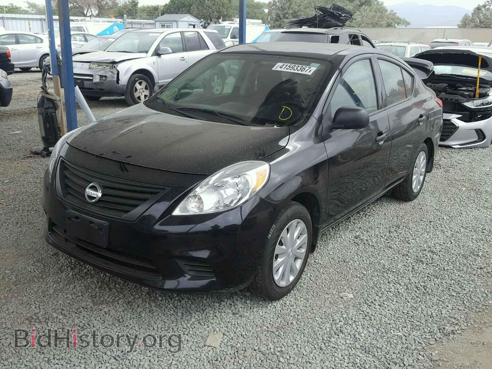 2014 NISSAN VERSA - VIN: 3N1CN7AP8EL800237 - Фото 2