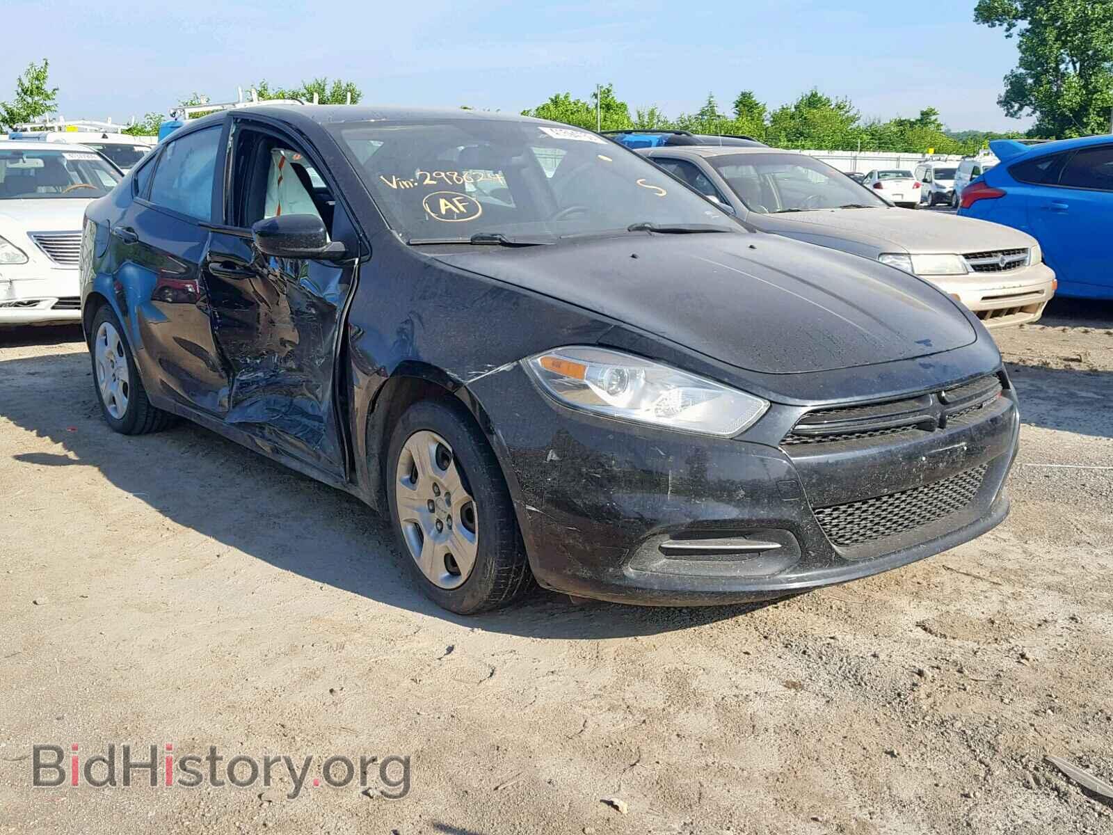 Photo 1C3CDFAAXFD298624 - DODGE DART 2015
