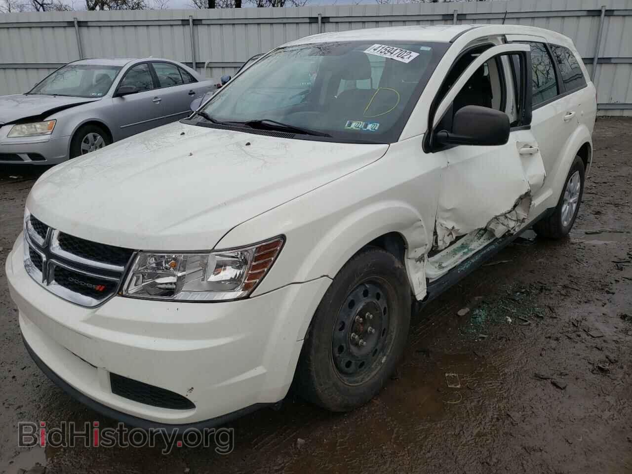 2014 DODGE JOURNEY - VIN: 3C4PDCAB0ET103742 - Фото 2