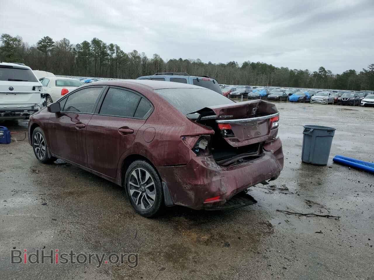 2015 HONDA CIVIC - VIN: 19XFB2F83FE046922 - Фото 2