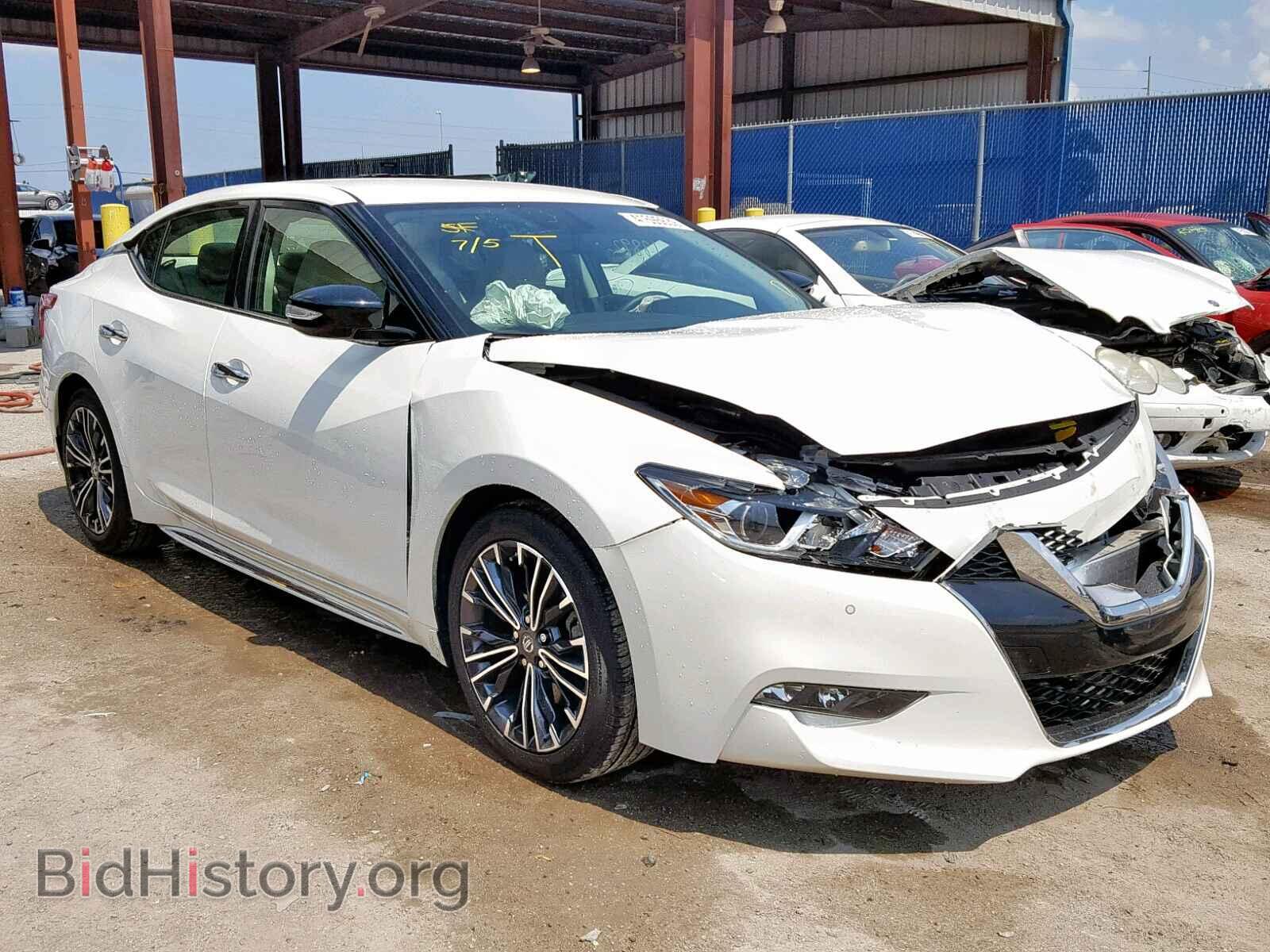 Фотография 1N4AA6AP9HC423904 - NISSAN MAXIMA 2017