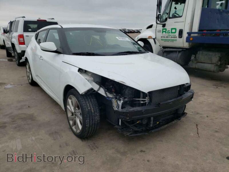 2016 Hyundai VELOSTER (VIN KMHTC6AD5GU277086) — photo 1 of 10, Copart, damage: front end