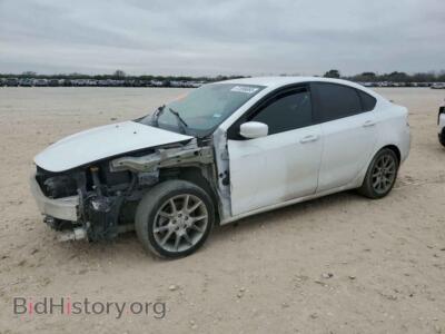 2013 Dodge DART SXT, white — VIN 1C3CDFBA2DD231379, Copart
