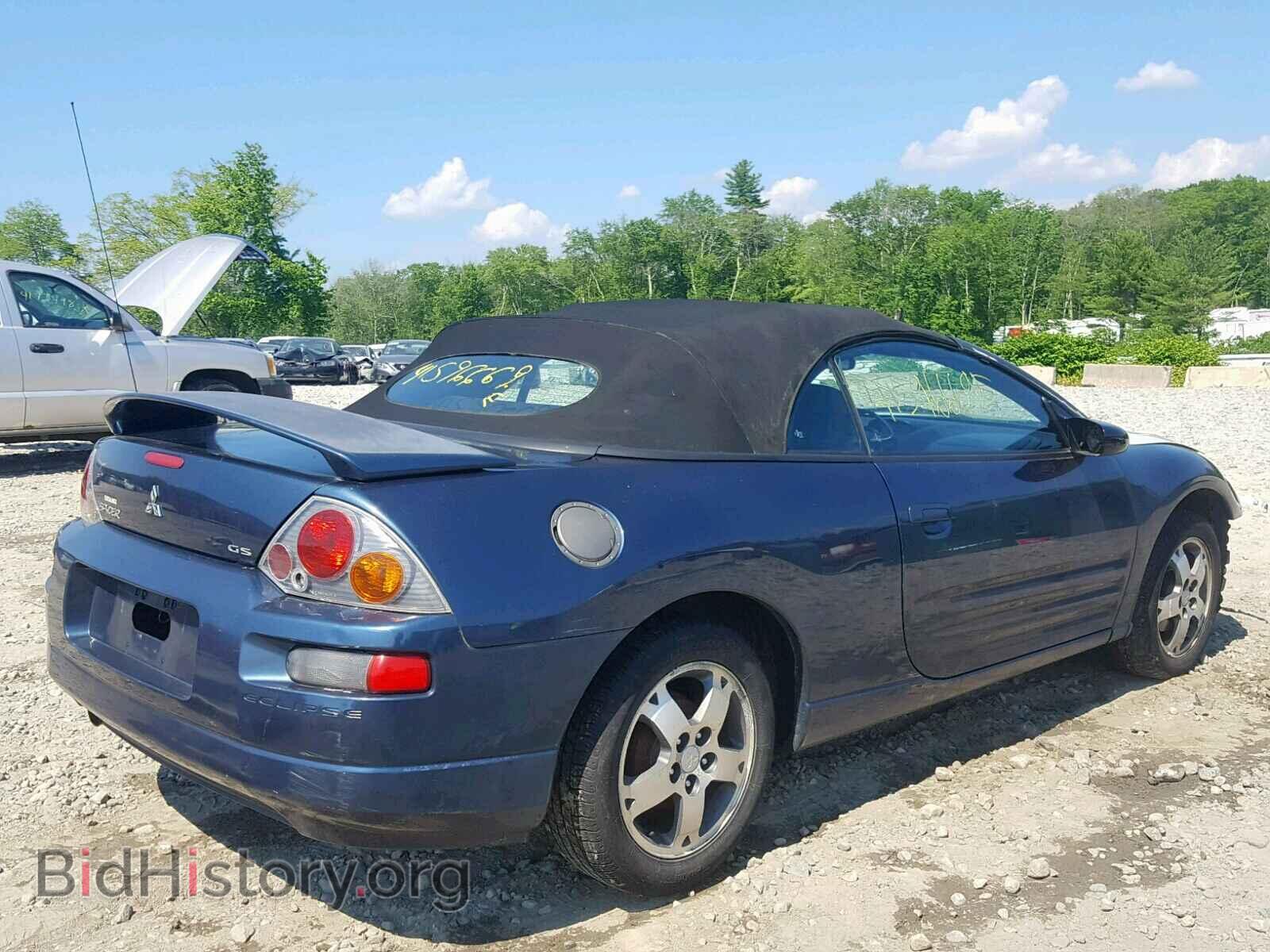 2004 MITSUBISHI ECLIPSE - VIN: 4A3AE45G24E044686 - Фото 4