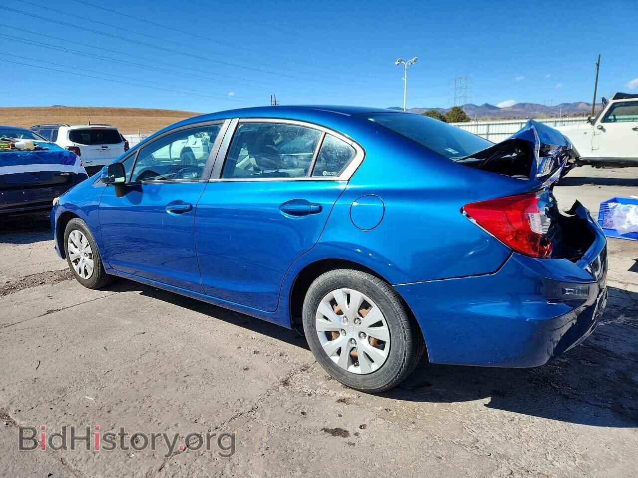 2012 HONDA CIVIC - VIN: 2HGFB2F57CH579346 - Фото 2