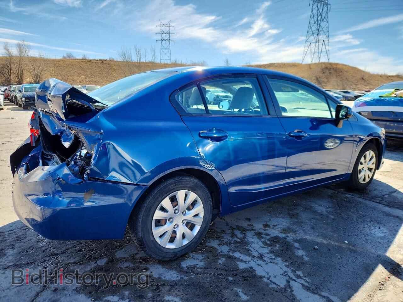 2012 HONDA CIVIC - VIN: 2HGFB2F57CH579346 - Фото 3