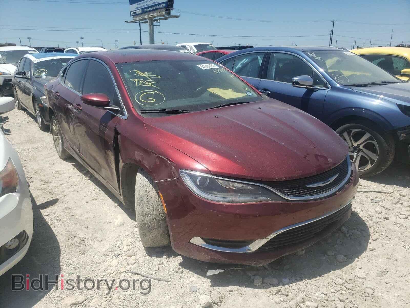 Фотография 1C3CCCAB7FN674488 - CHRYSLER 200 2015