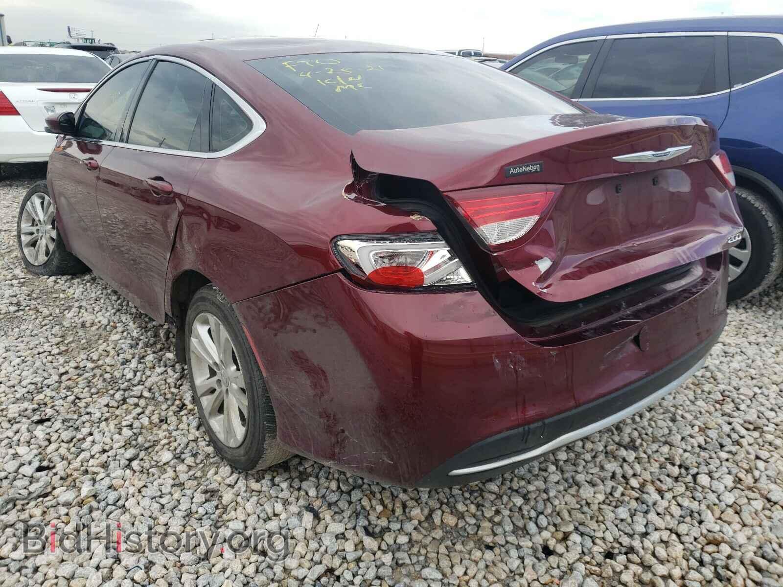 2015 CHRYSLER 200 - VIN: 1C3CCCAB7FN674488 - Фото 3