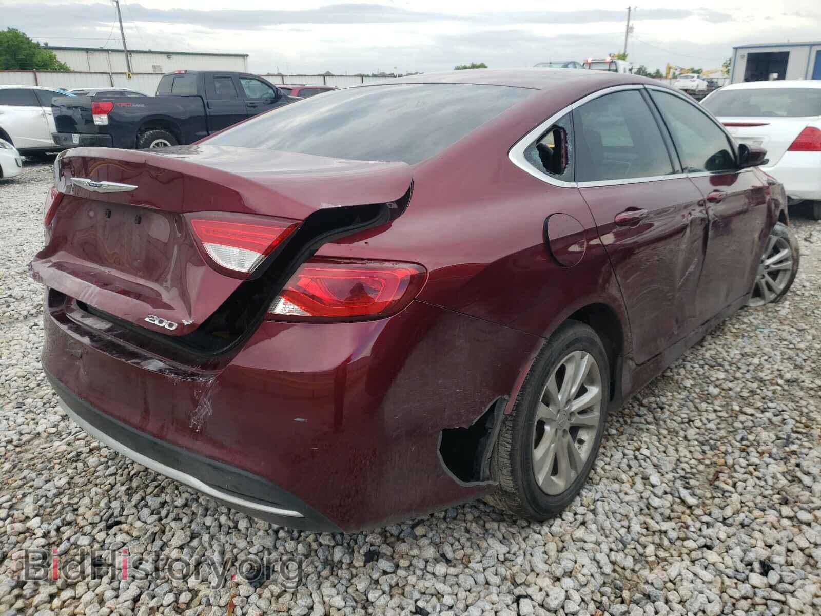 2015 CHRYSLER 200 - VIN: 1C3CCCAB7FN674488 - Фото 4