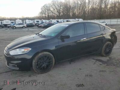 2013 Dodge DART Limited, черный — VIN 1C3CDFCH6DD313322, Copart