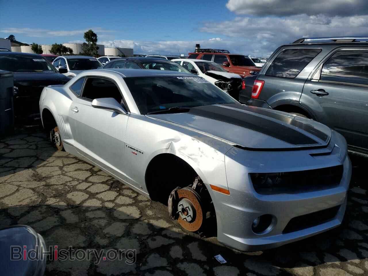 2010 CHEVROLET CAMARO - VIN: 2G1FT1EW2A9125585 - Фото 4