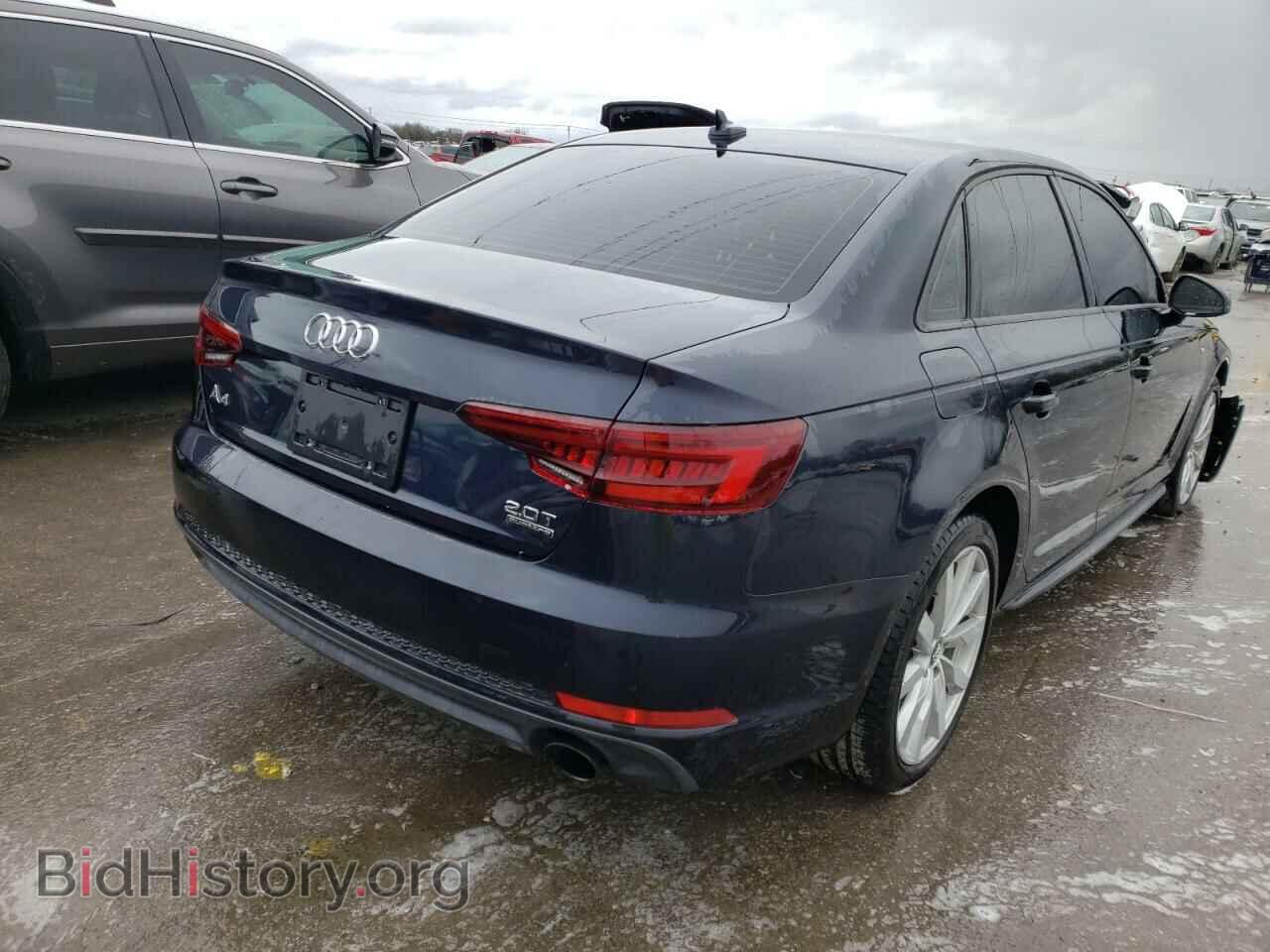2018 AUDI A4 - VIN: WAUDNAF49JA014054 - Фото 4