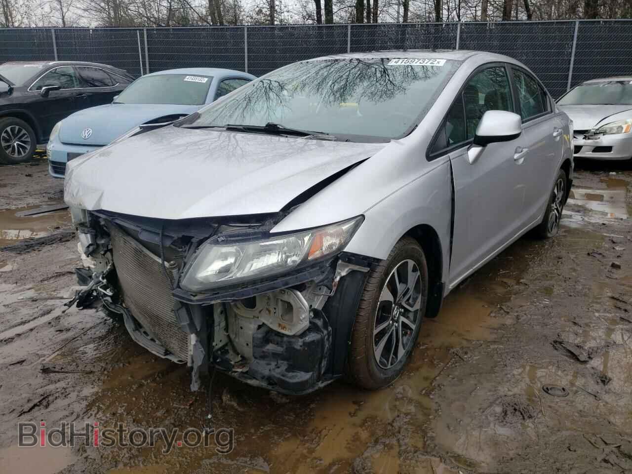 2013 HONDA CIVIC - VIN: 19XFB2F86DE276175 - Фото 2
