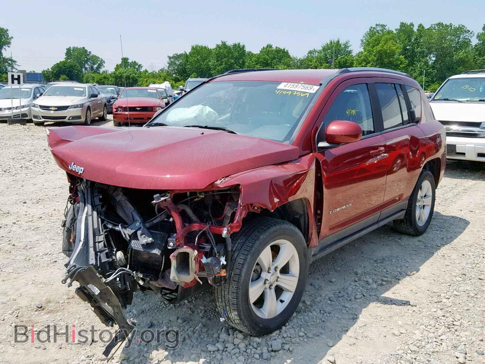 2014 JEEP COMPASS LA - VIN: 1C4NJDEB6ED621571 - Фото 2