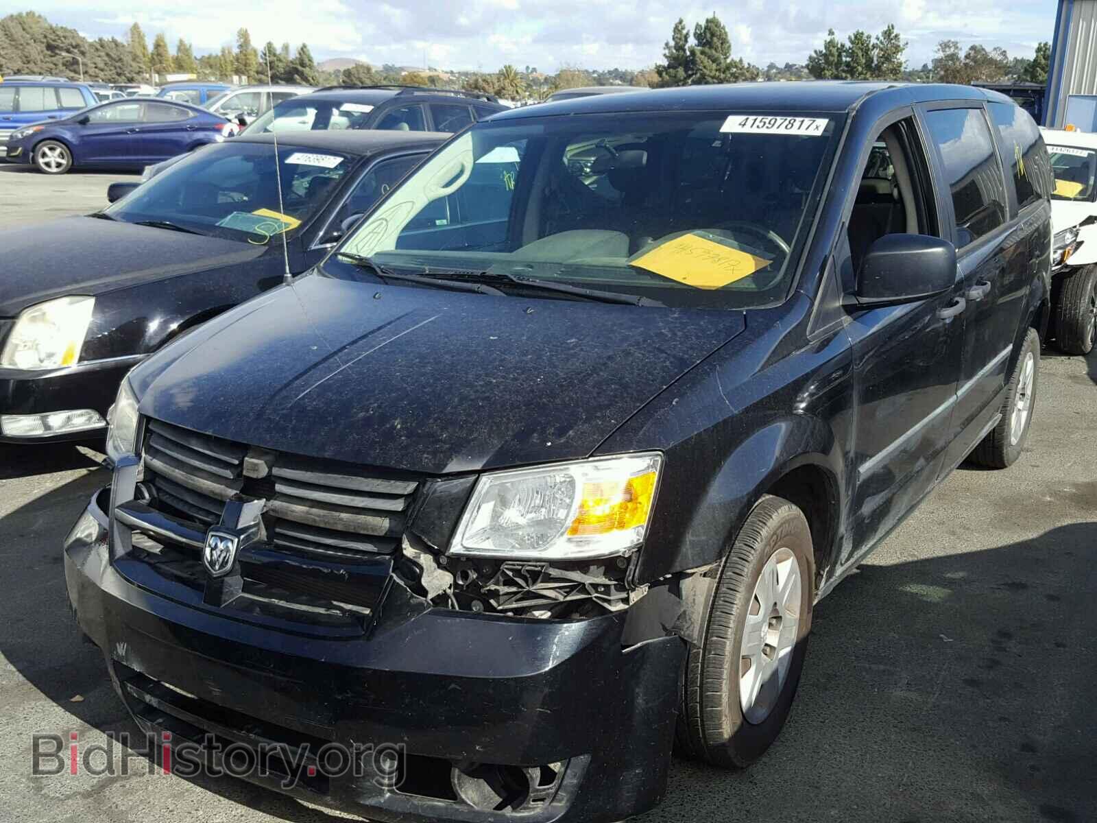 2008 DODGE CARAVAN - VIN: 2D8HN44H78R602103 - Фото 2
