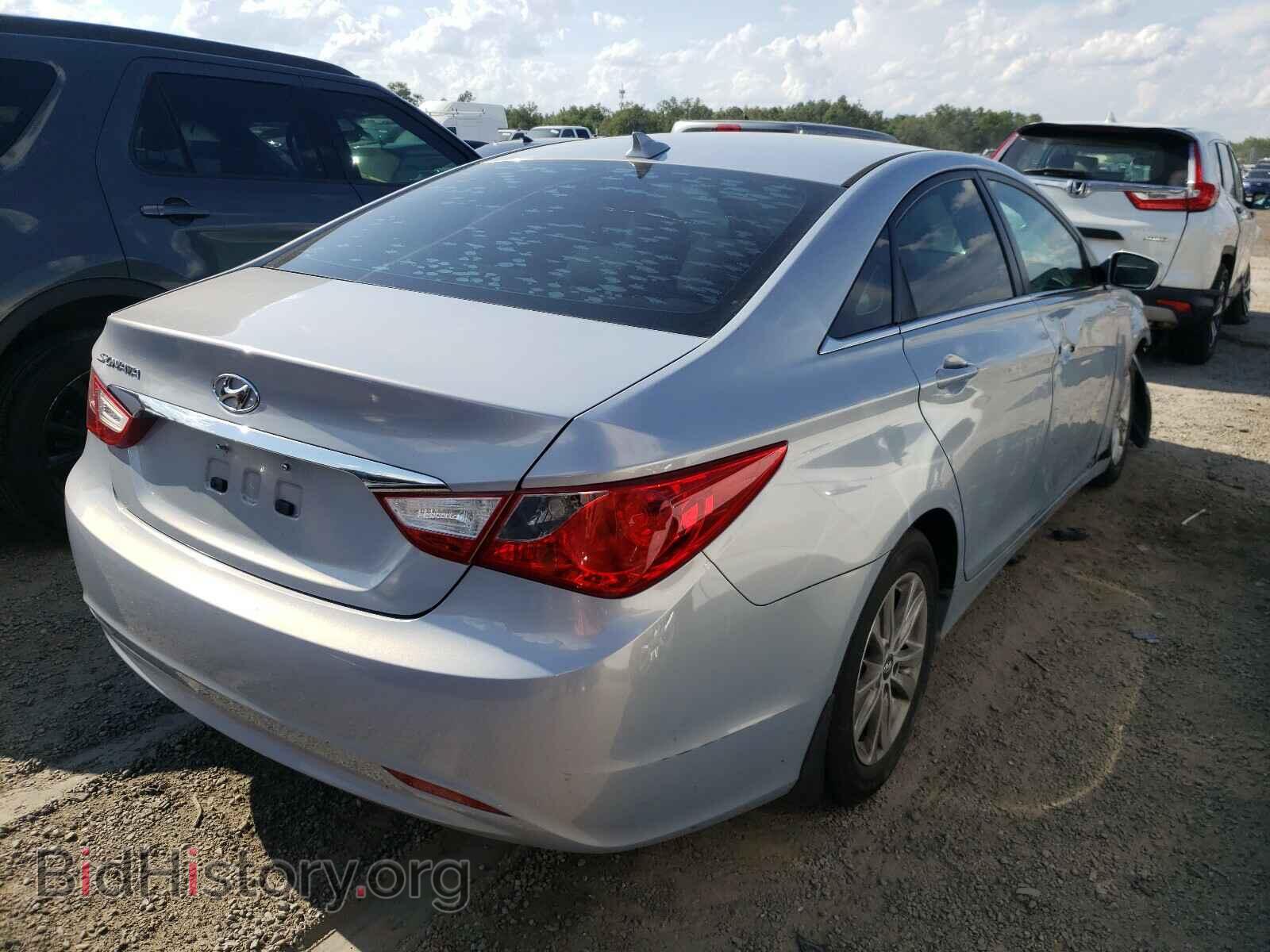 2012 HYUNDAI SONATA - VIN: 5NPEB4AC7CH443768 - Фото 4